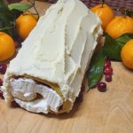 Yule log, cake roll